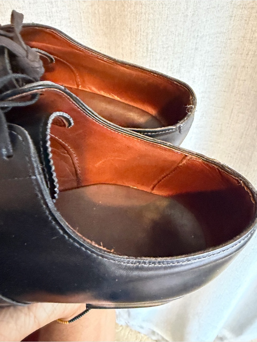 ALLEN EDMONDS Carlyle Leather Men’s Dress Shoes / 11.5 - Picture 8 of 9